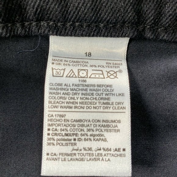 New Old Navy The Sky High Straight Women Plus Size - Picture 6 of 9